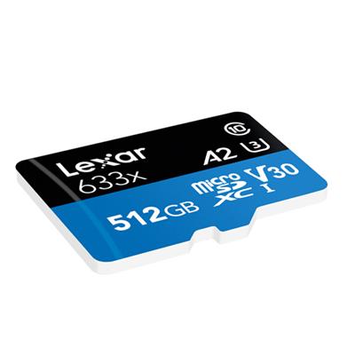 雷克沙（Lexar）512GB TF（MicroSD）存储卡633x